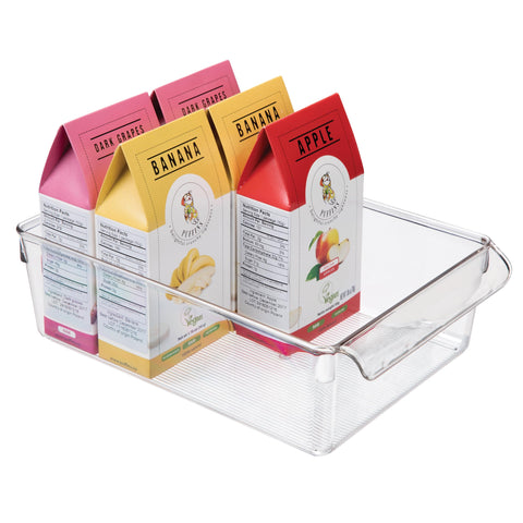 InterDesign Linus bin textured bottom prevents sliding