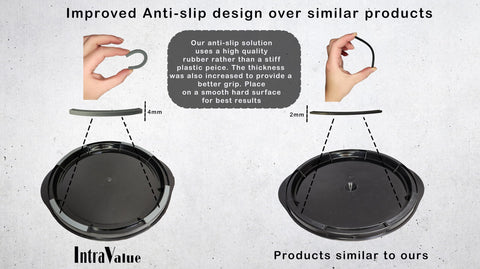 IntraValue chicken breast shredder twist removable tray enables clean shredding