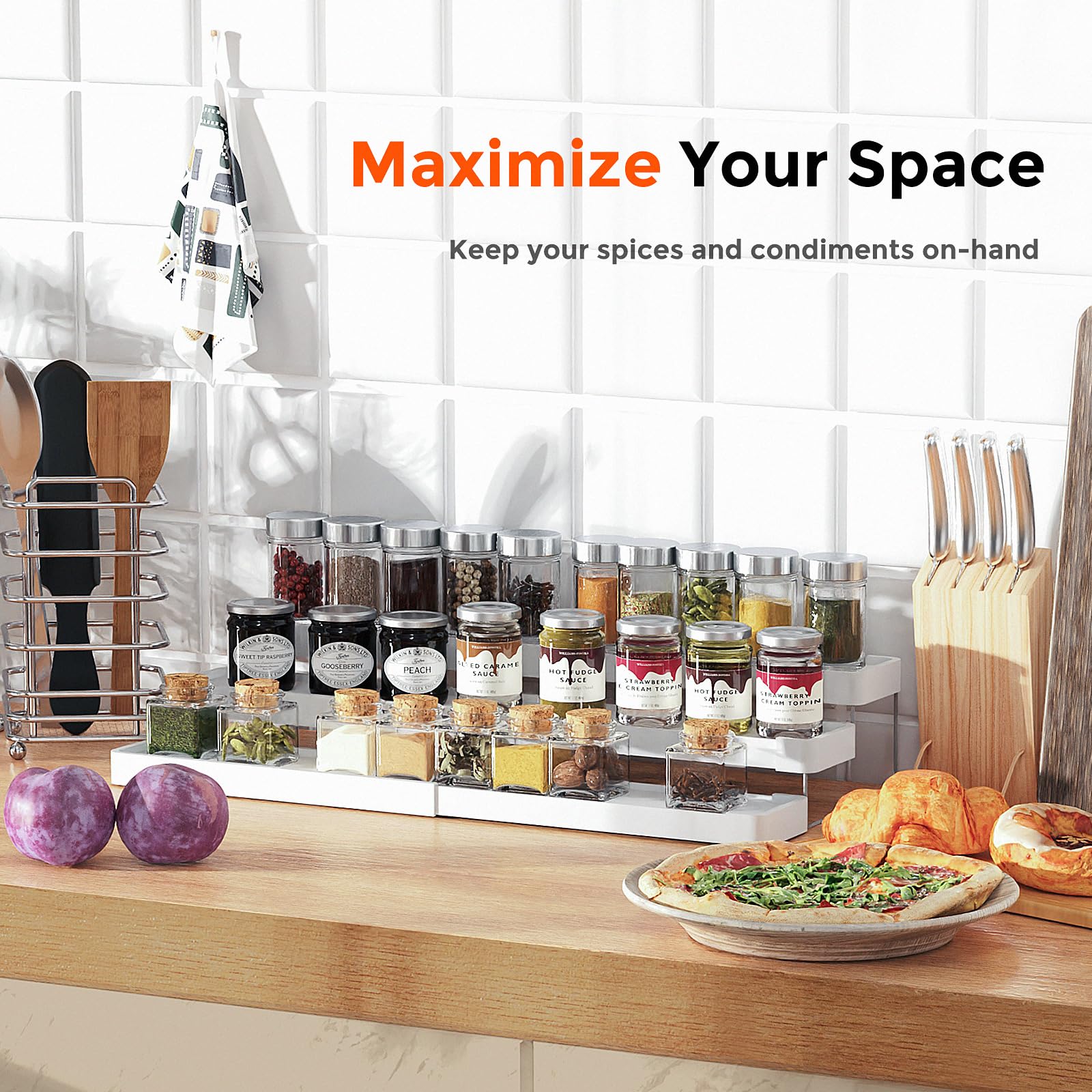 INVOCOO Durable materials ensure reliable kitchen organization.