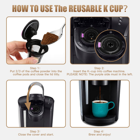 One-piece design InwodiTeki K Cup delivers durability for repeated use