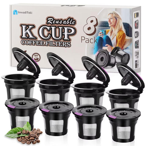 InwodiTeki reusable K Cup with universal Keurig compatibility for 1.0 and 2.0 brewers