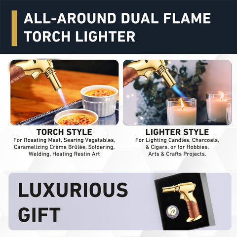inZaynity adjustable flame control knob for customizable heat levels.