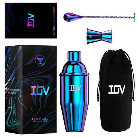 IOV bar kit featuring 28 recipe cards and rainbow finish