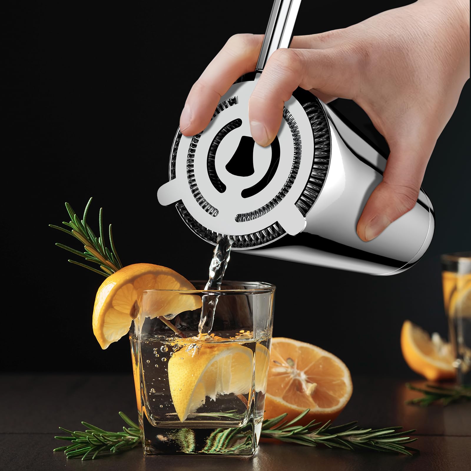 IOV premium gift-ready barware set for home bartenders and entertainers.