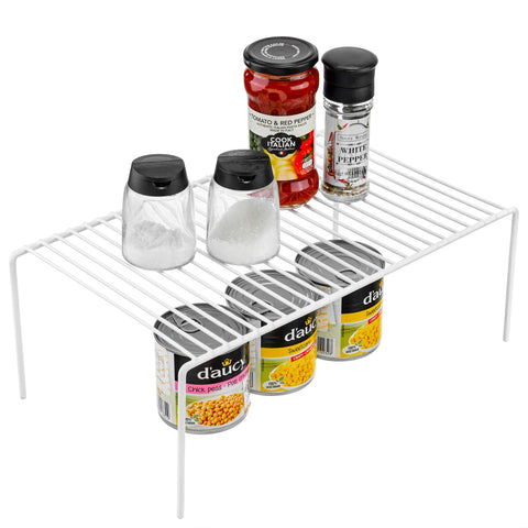 iPEGTOP under sink shelf creates extra space for cleaning supplies