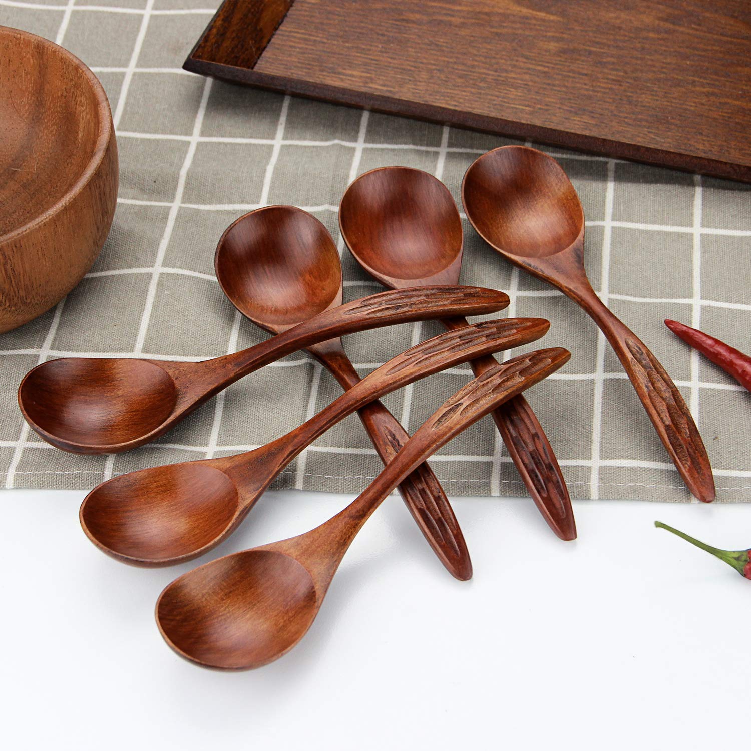 IQCWOOD easy-clean hand wash spoons maintain their best appearance.