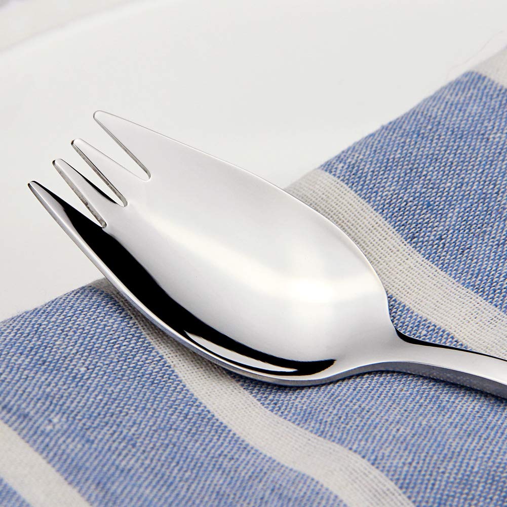 IQCWOOD sporks dishwasher safe for easy cleaning