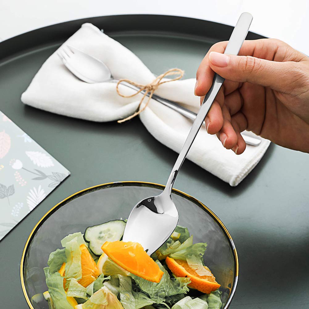 IQCWOOD sporks rust-proof for long-lasting kitchen tools