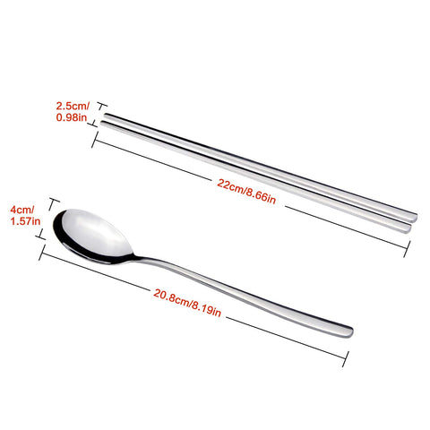 IQCWOOD stainless steel flatware finish resists staining and fading.