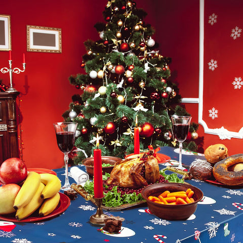 Irenare festive table decoration setup for holiday tables