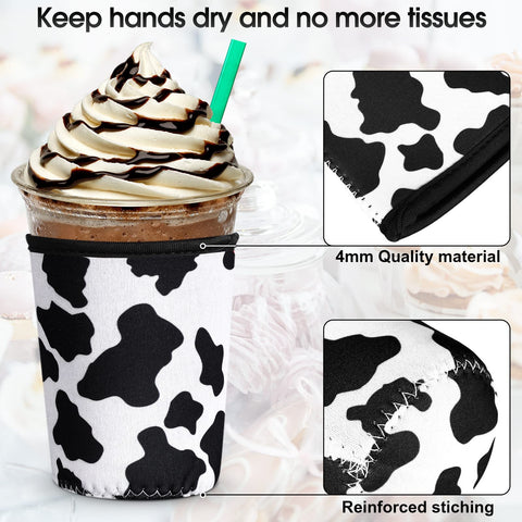 Irenare sunflower-pattern sleeve adds color while insulating your beverage.