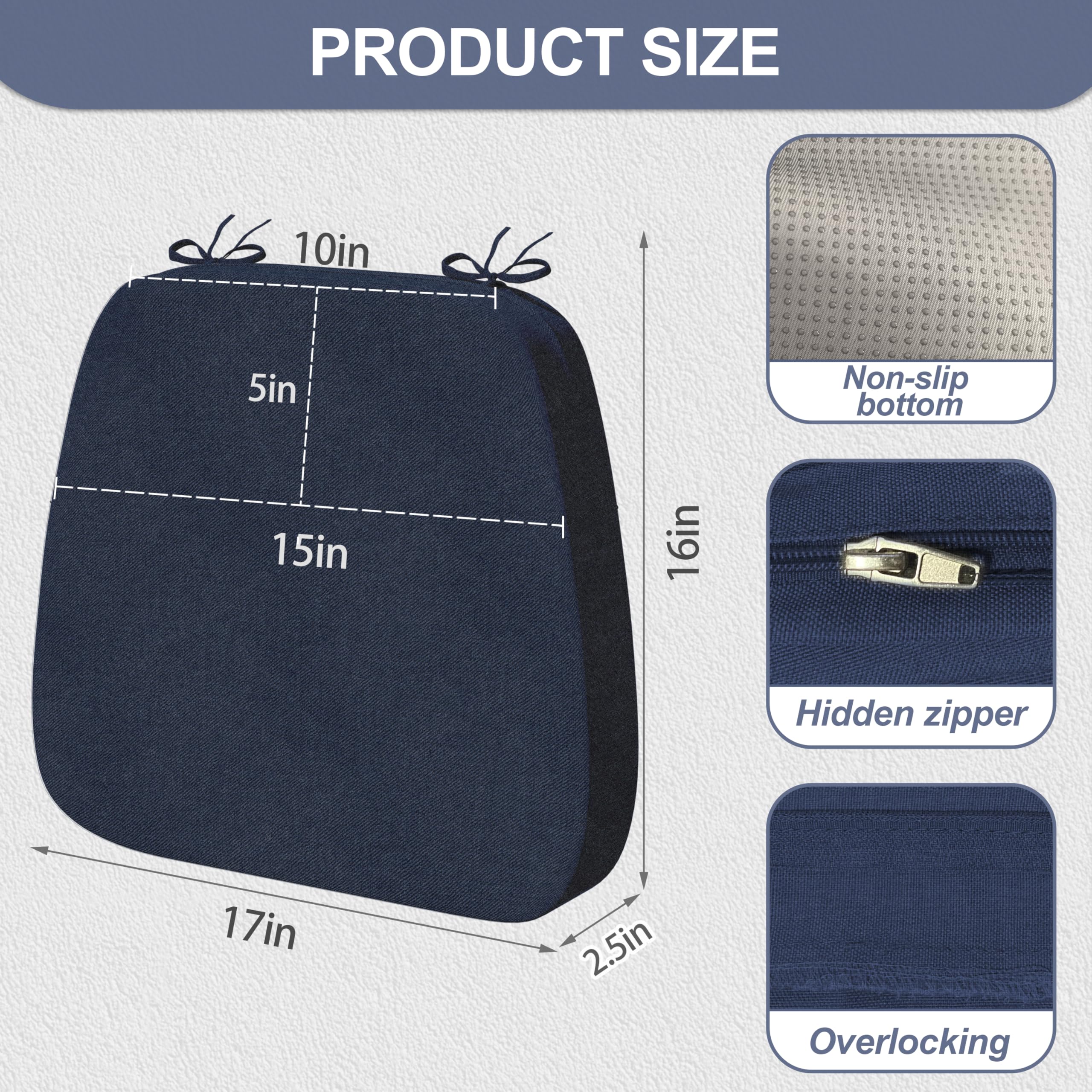 Iristykilin 30D foam provides lasting softness and support.