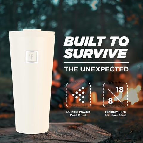 IRON °FLASK Classic Tumbler side shot highlights durability and everyday use.