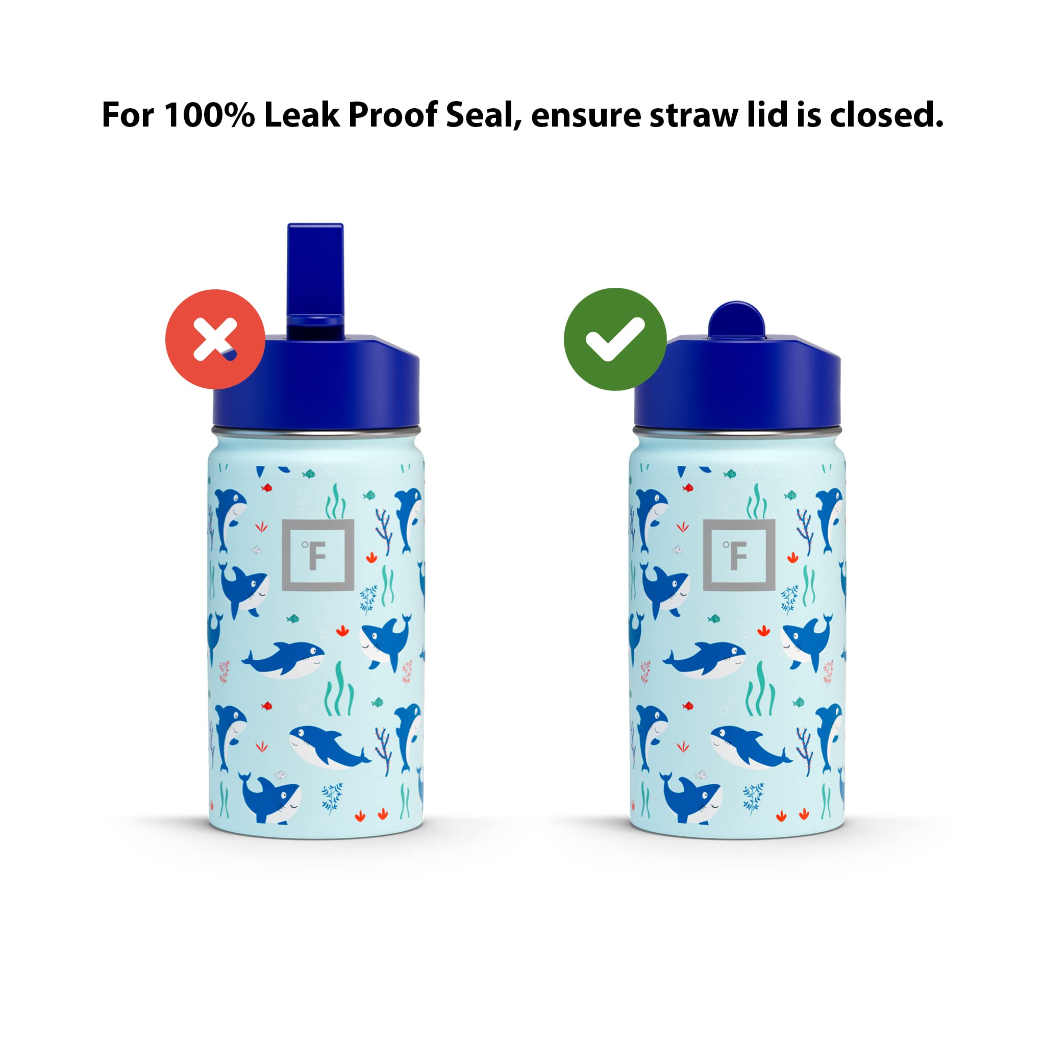 IRON °FLASK Insulated Stainless Steel bottle keeps drinks cold longer