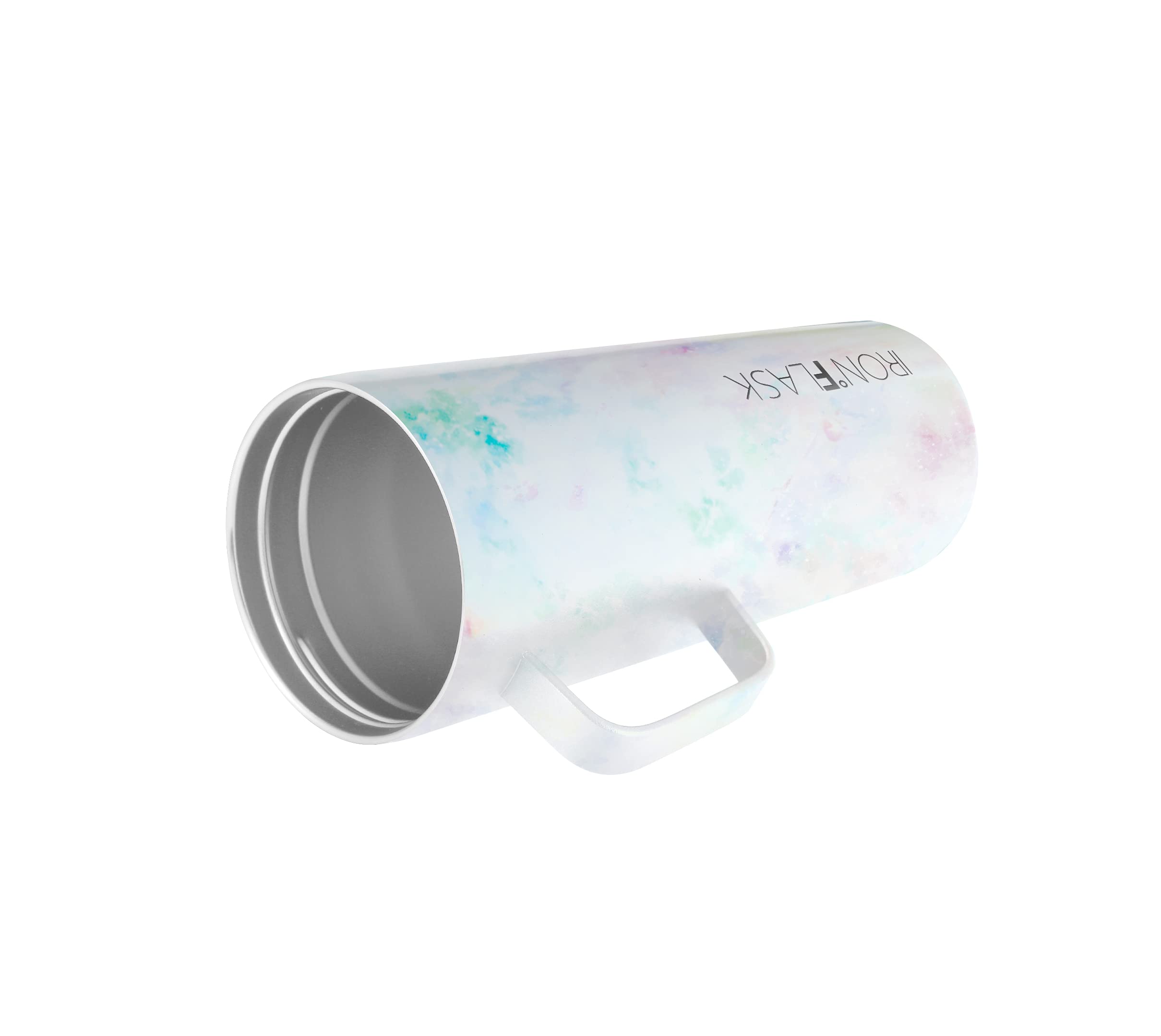 IRON °FLASK leak-proof seal prevents spills during travel.