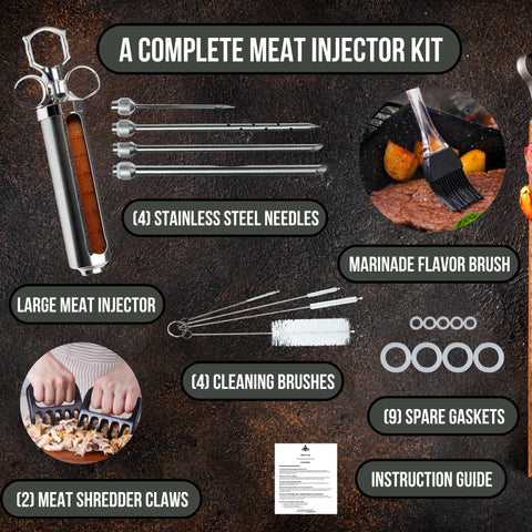 Iron Grillers cleaning brushes keep tools ready between batches.