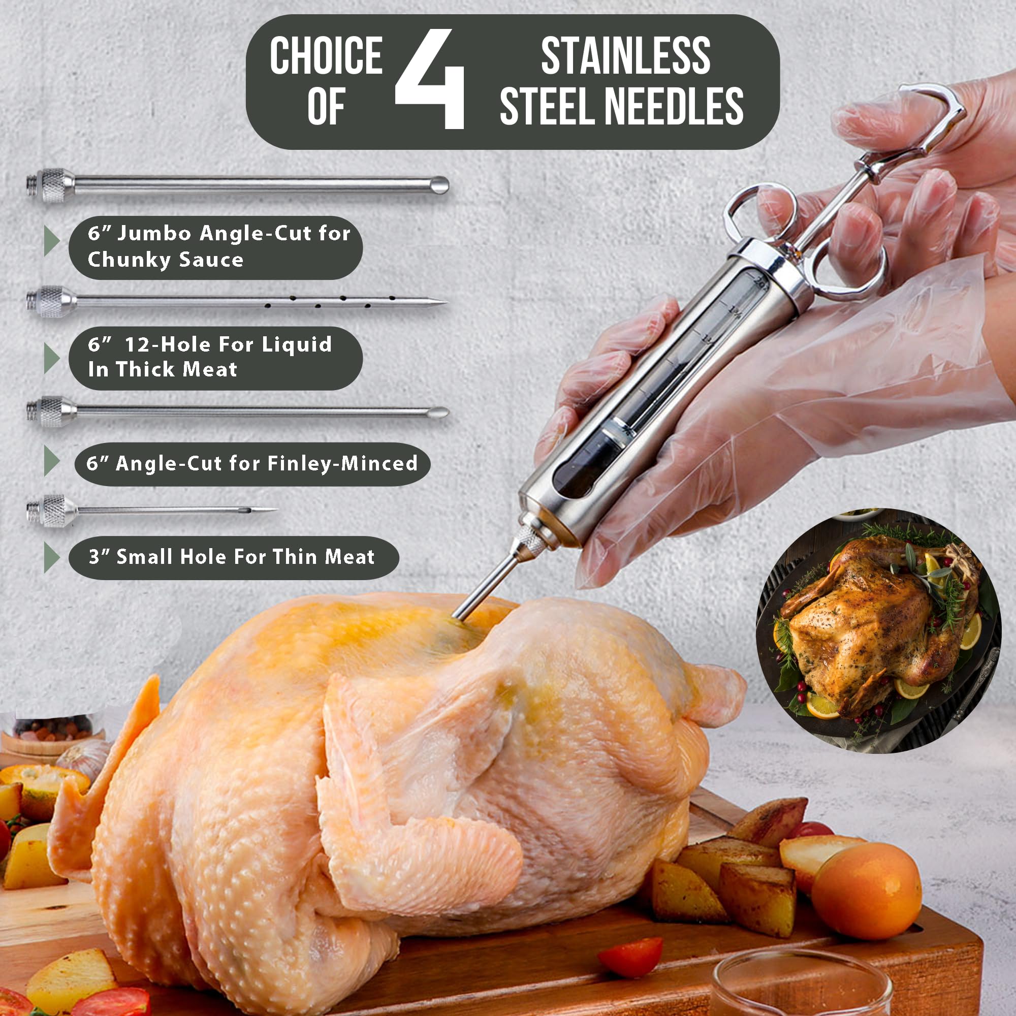 Iron Grillers silicone basting brush adds flavor with control.