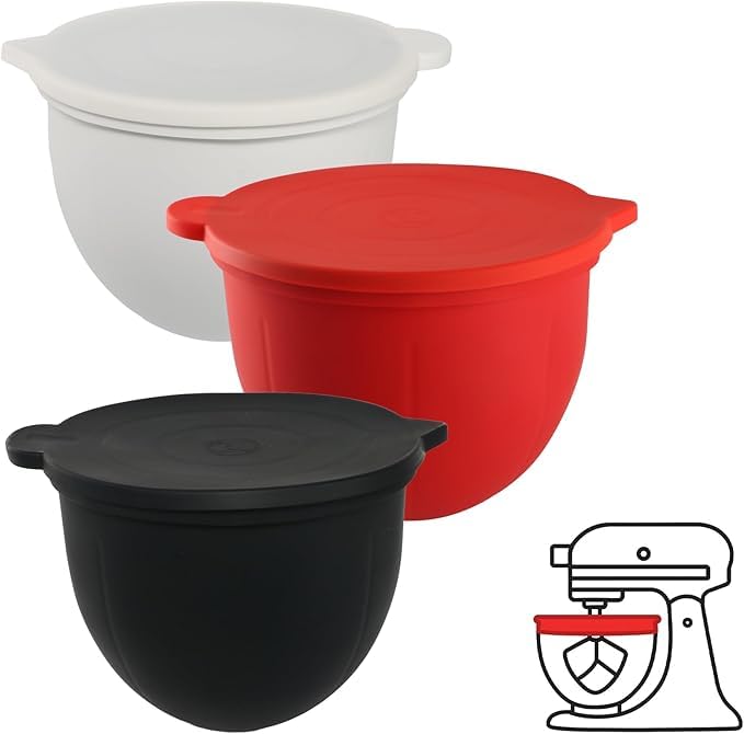ishenkea silicone bowl liner is dishwasher-safe and easy to clean