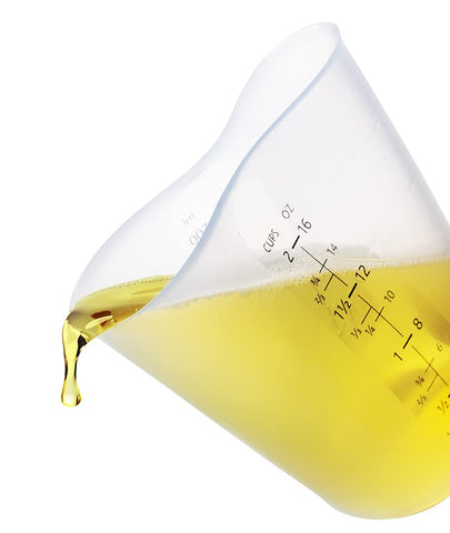 iSi Basics measuring cup silicone measurement-windows for precise volumes.