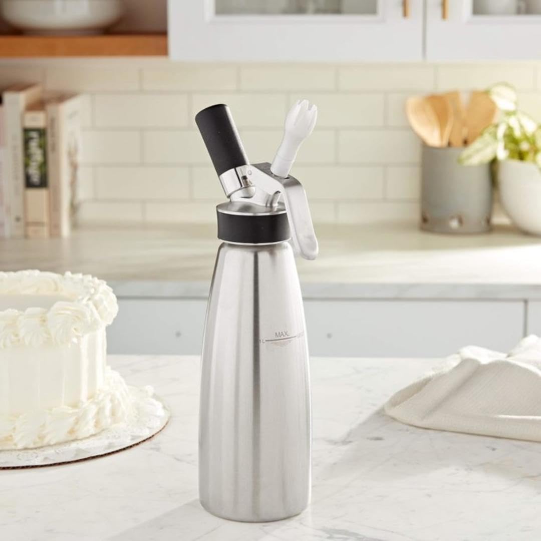 iSi North America Cream Profi Whip supports cold preparations to preserve texture.