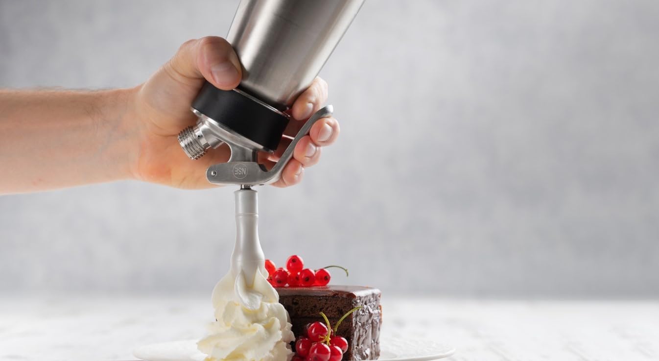 iSi North America Cream Profi Whip is dishwasher safe for fast cleanup