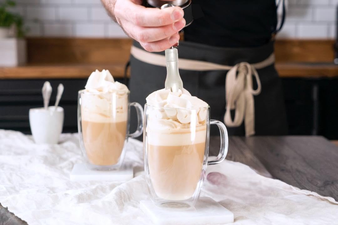 Dishwasher-safe design of the iSi Cream Profi Whip for fast cleanup.