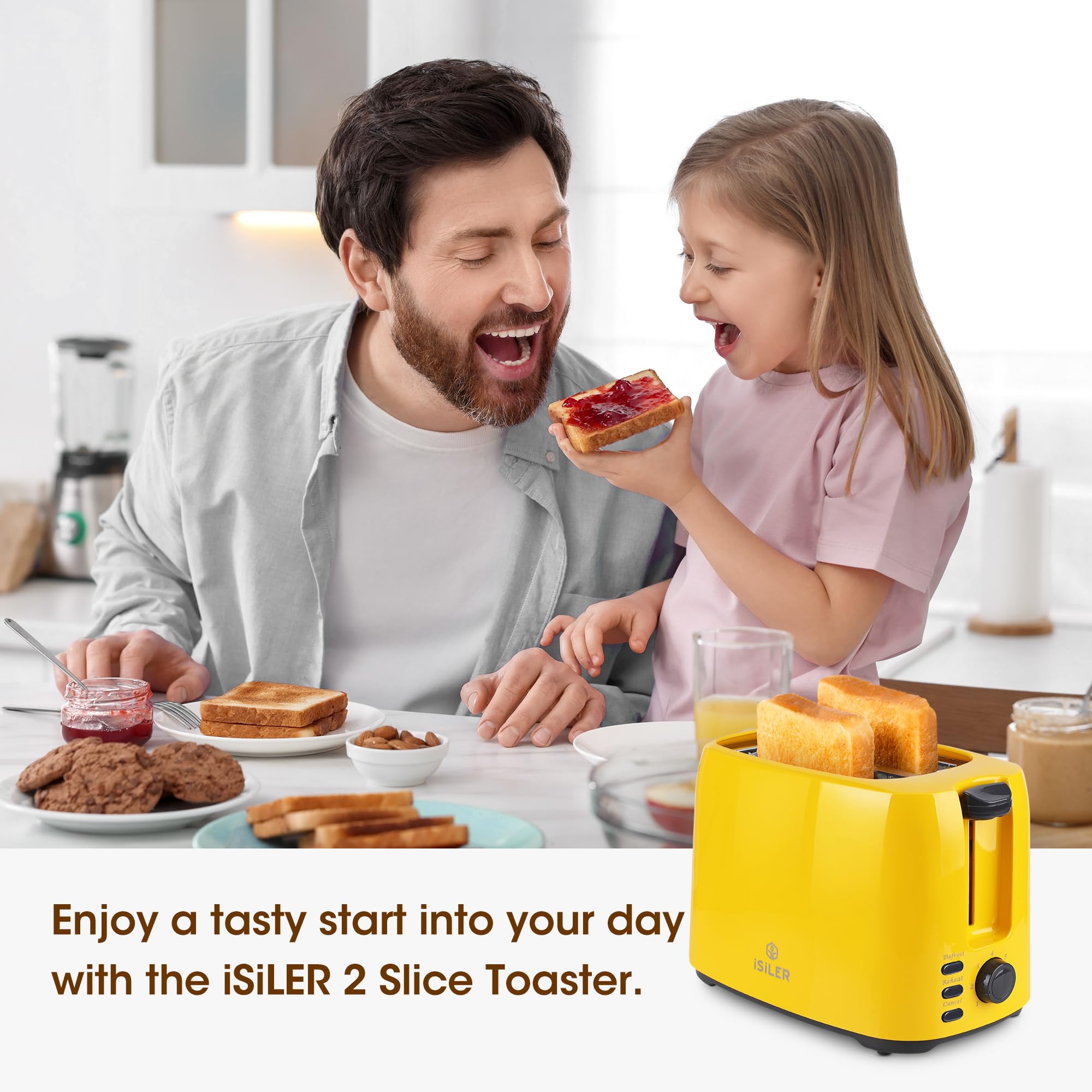 ISILER 3 LED function buttons for defrost, reheat, and cancel