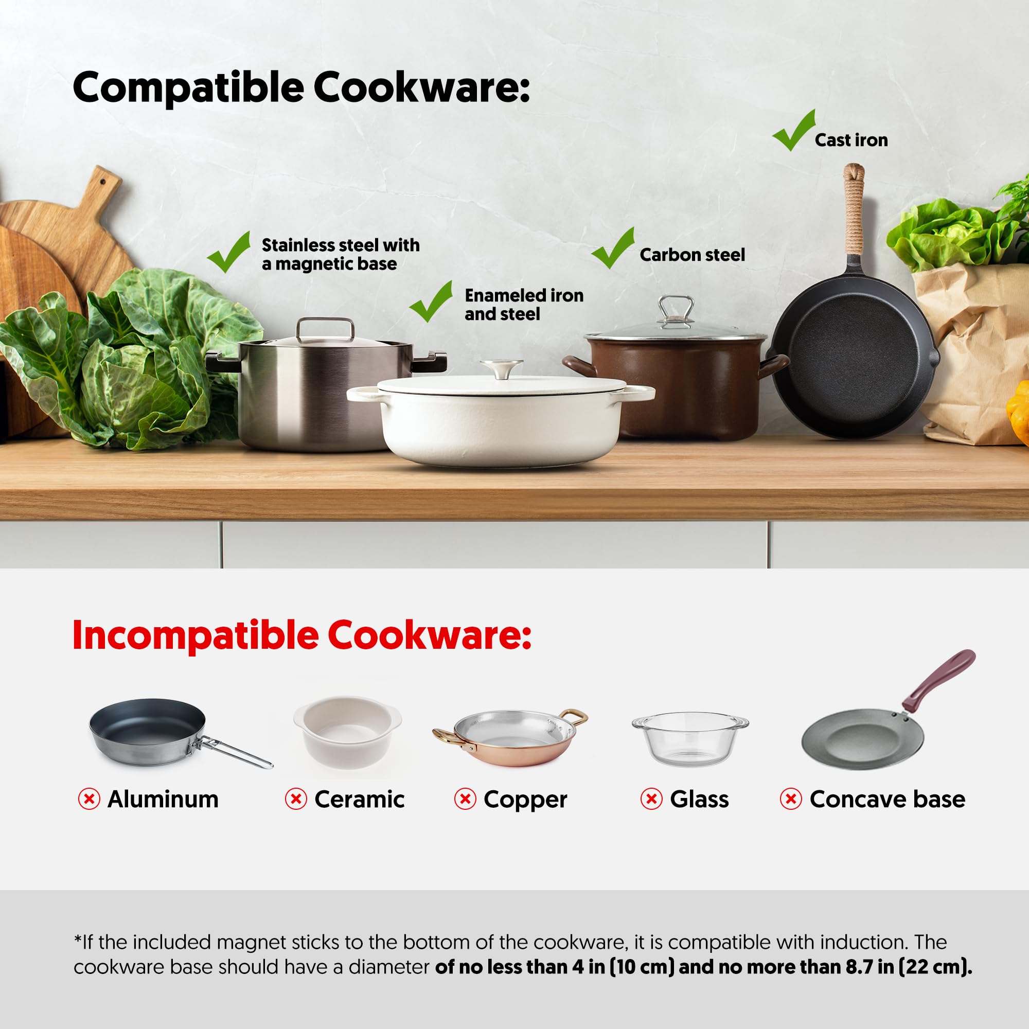 ISILER wear resistant glass surface easy to wipe clean after cooking