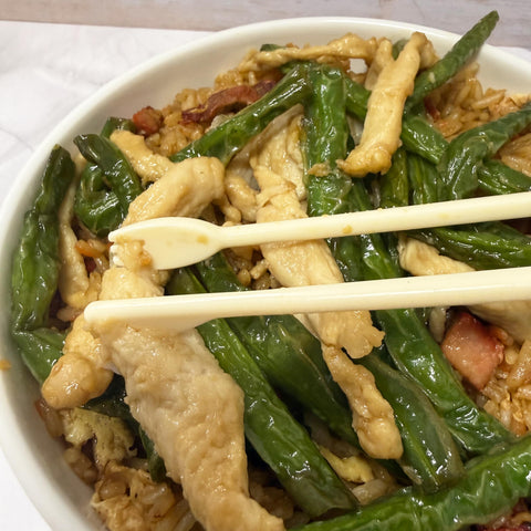 Island Dogs novelty chopsticks fit lunchboxes and travel for on-the-go meals.