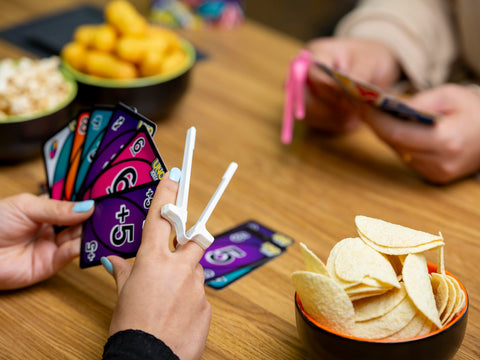 isnack pro snack grabber in action, convenient for chips and nuts