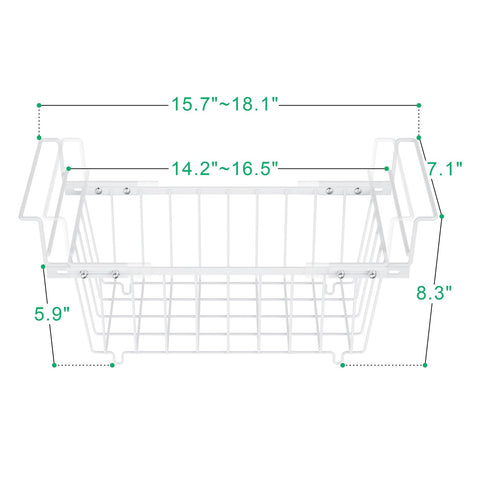 ispecle freezer bins easy slide access demonstrates quick rearrangement workflow
