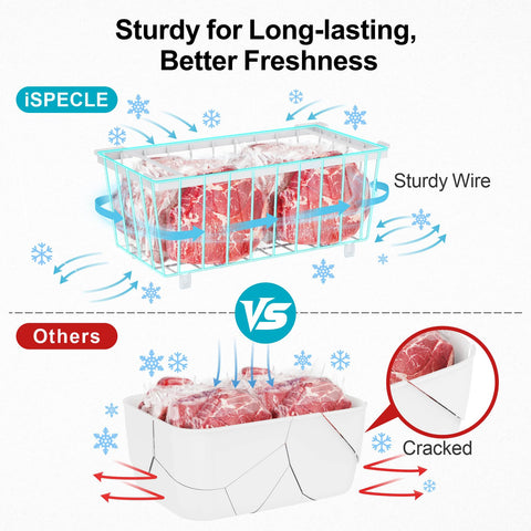 ISPECLE durable wire construction resists cracking for long use