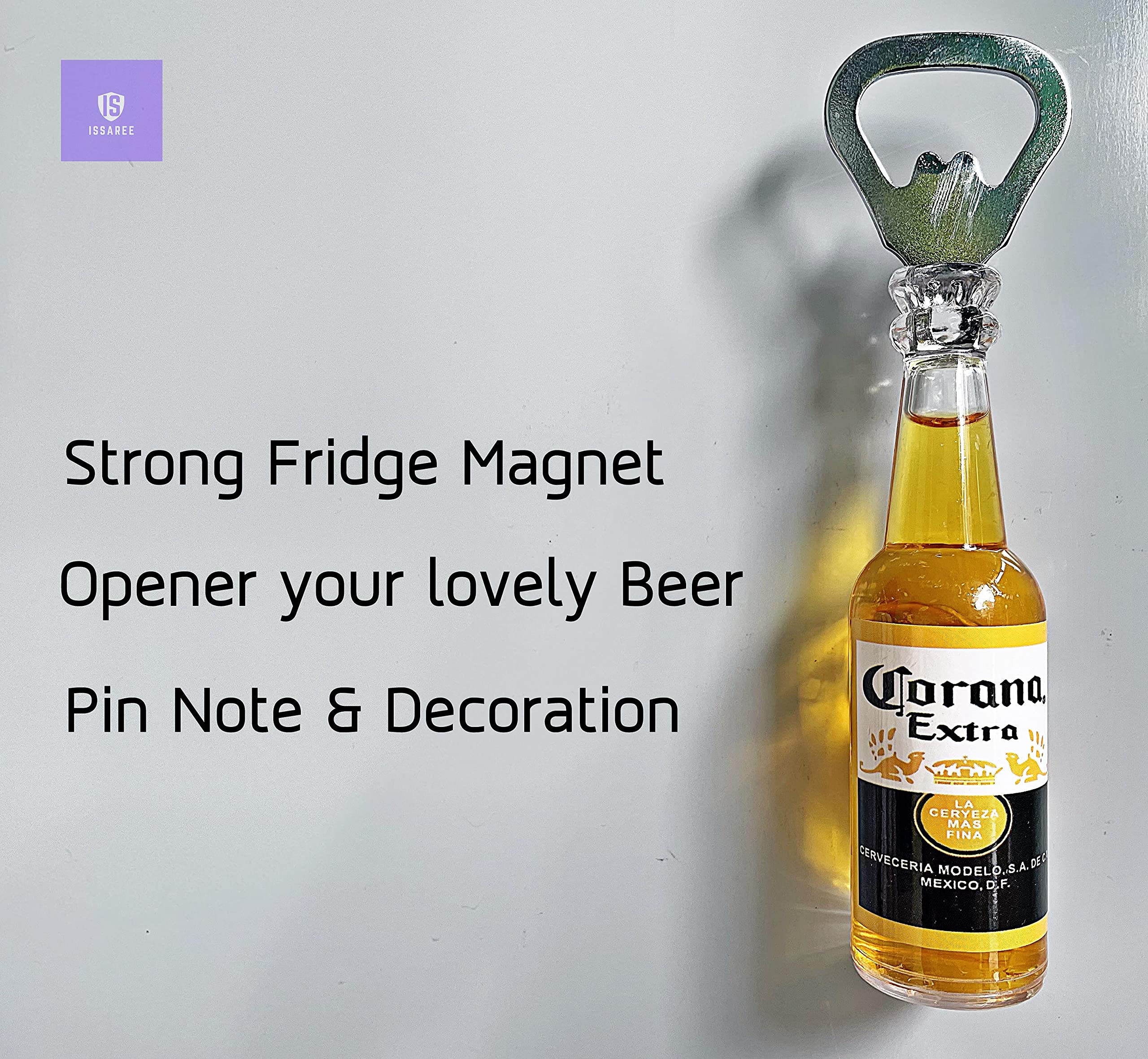 ISSAREE bottle opener at picnic for outdoor party convenience.