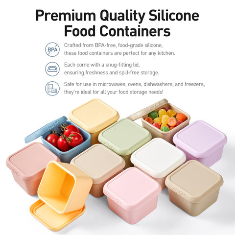 ISSEVE durable 6oz containers in six-pack for everyday use