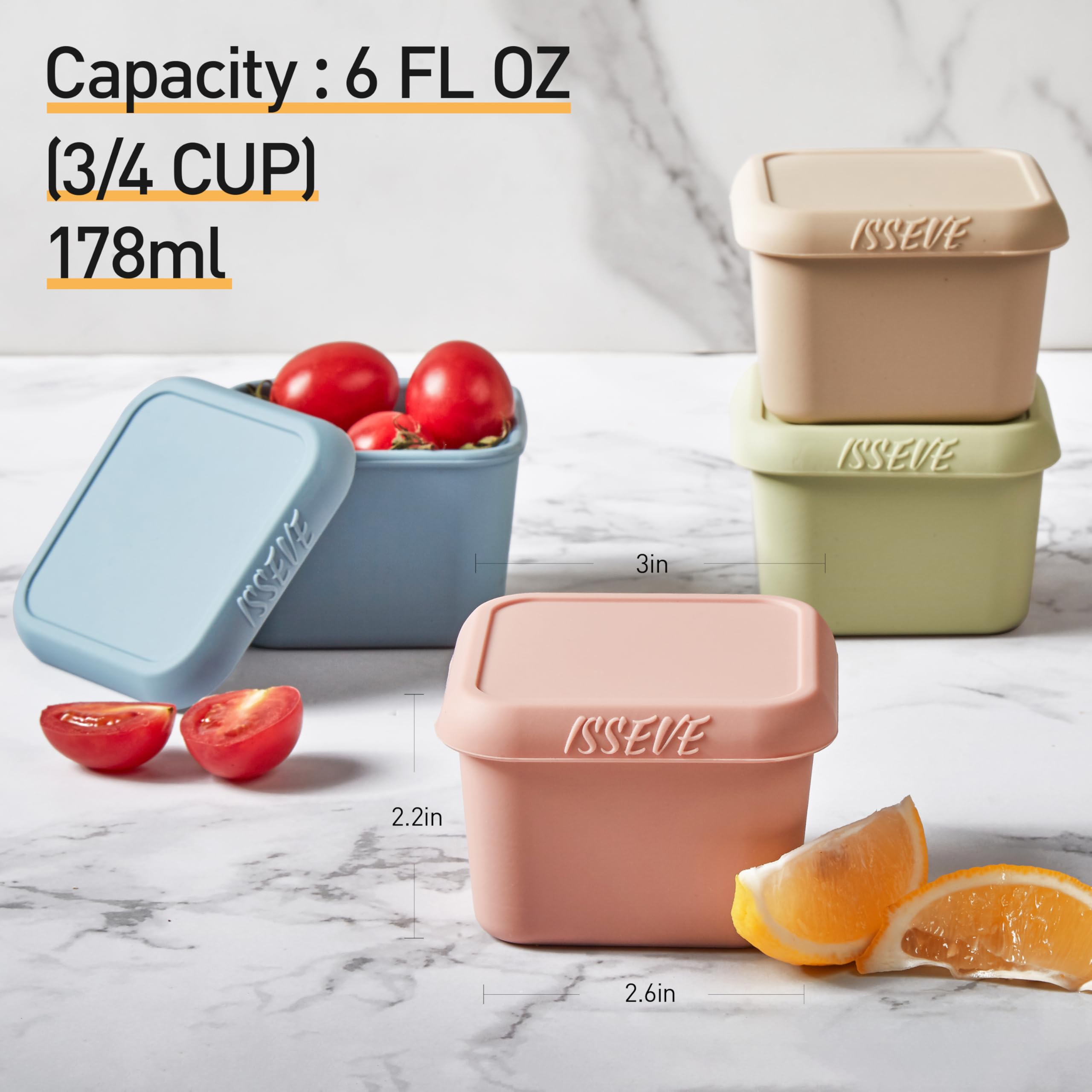 ISSEVE leakproof lids maintain freshness and prevent spills in bags.