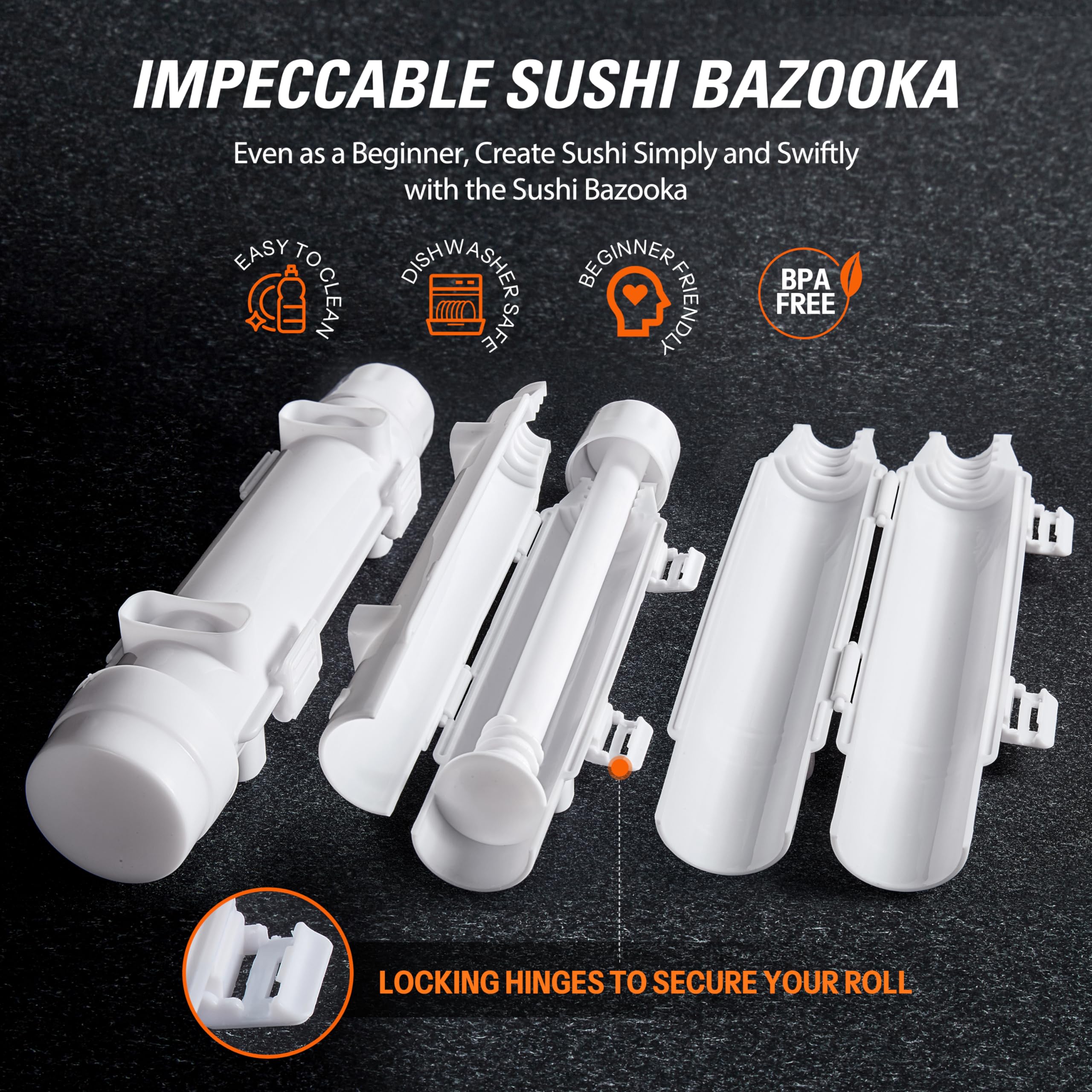 ISSEVE spreader for neat sushi fillings
