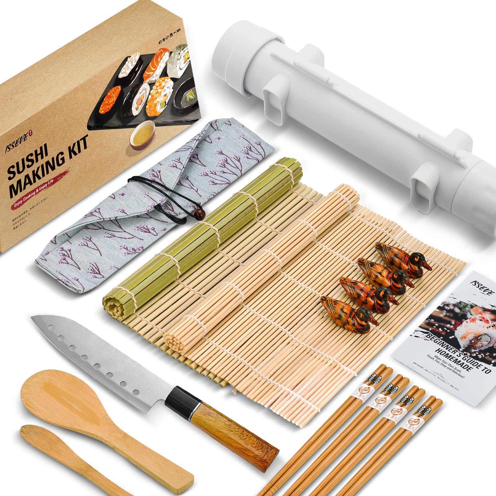 ISSEVE sushi bazooka maker for quick, at-home rolls