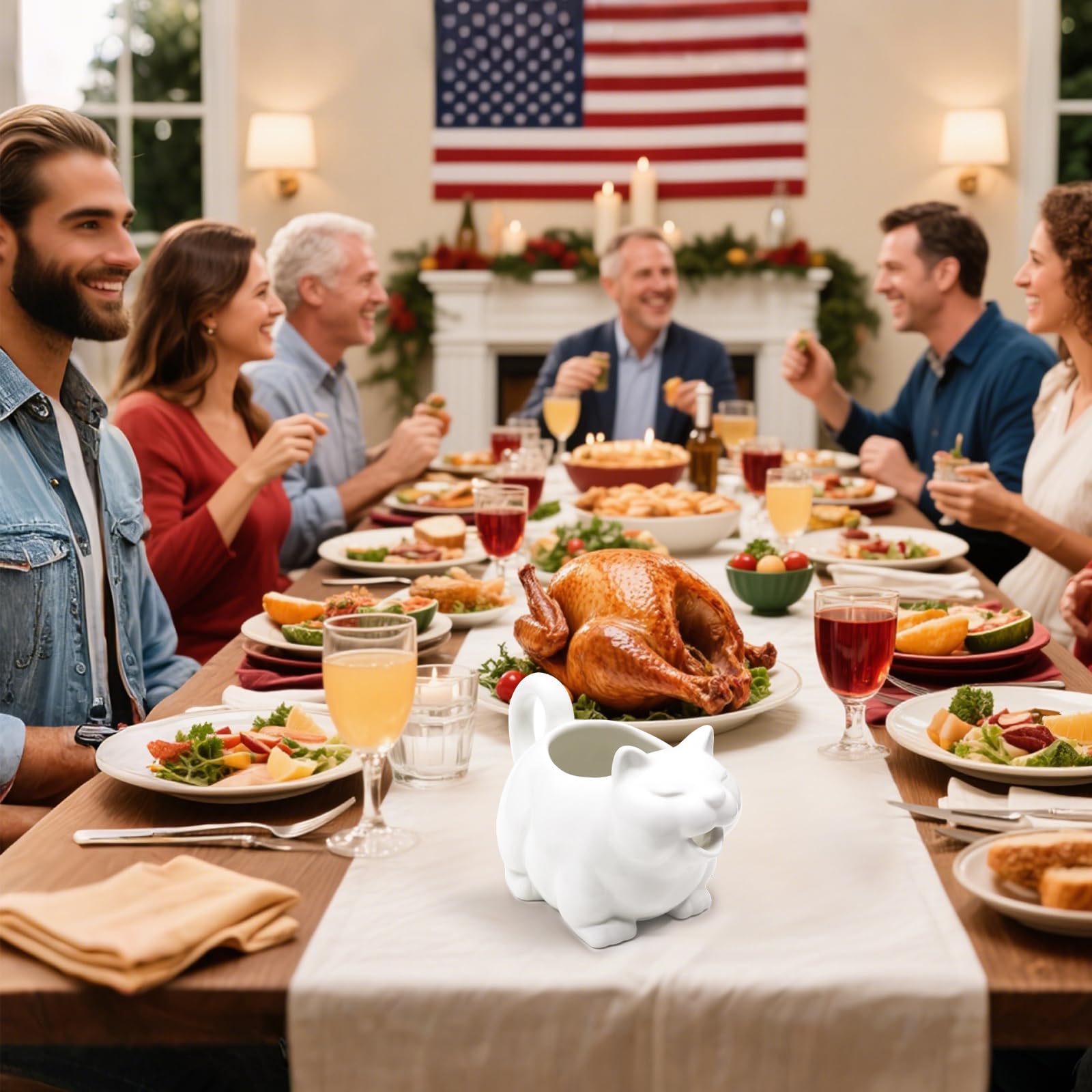 ISTOOLL 23oz capacity keeps sauces ready for family gatherings.