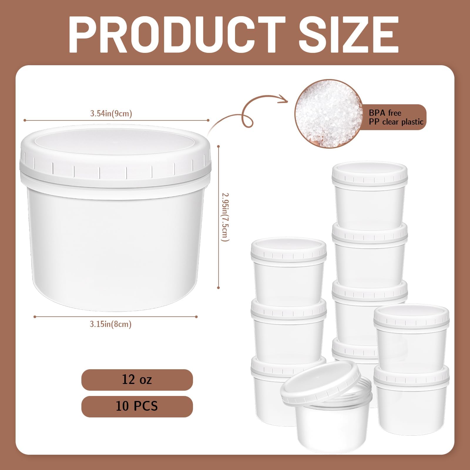 ISUSSER stackable deli containers help save space and organize leftovers