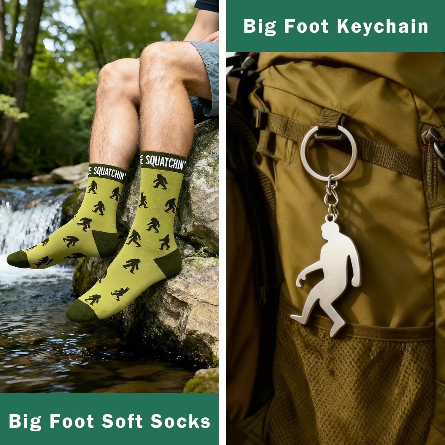 Ithmahco bigfoot multi-tool card with ruler for camping tasks