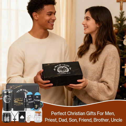 Ithmahco gift box Men of Faith presents a thoughtful gift-ready packaging.
