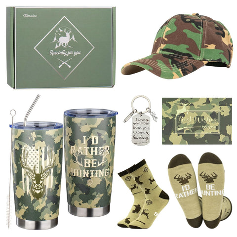 Ithmahco hunting gift box with camouflage-themed packaging