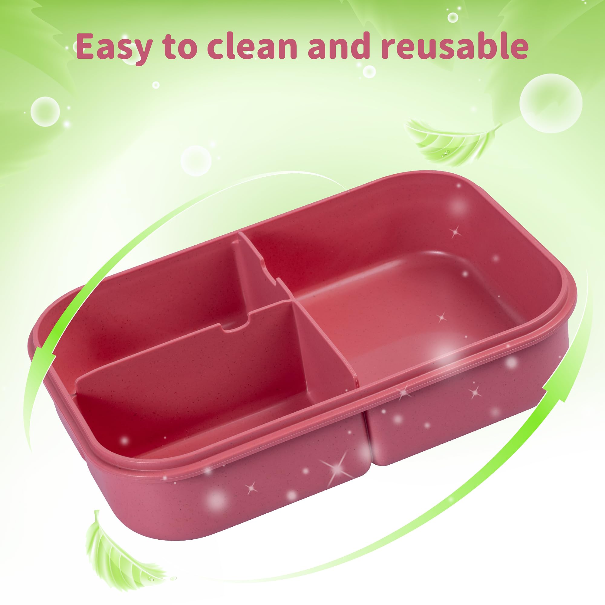Itopor top-rack dishwasher-safe bento box for easy cleanup.