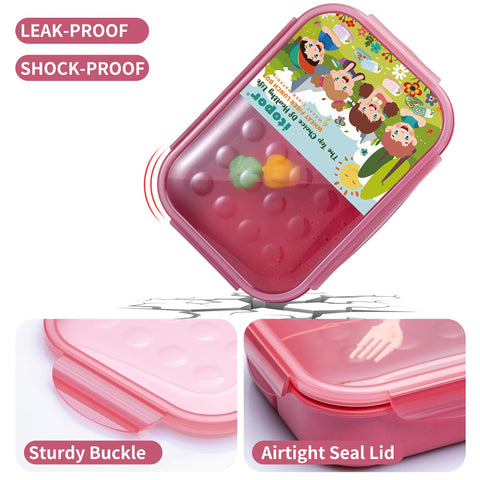 Itopor bento box with a reusable fork for on-the-go meals.