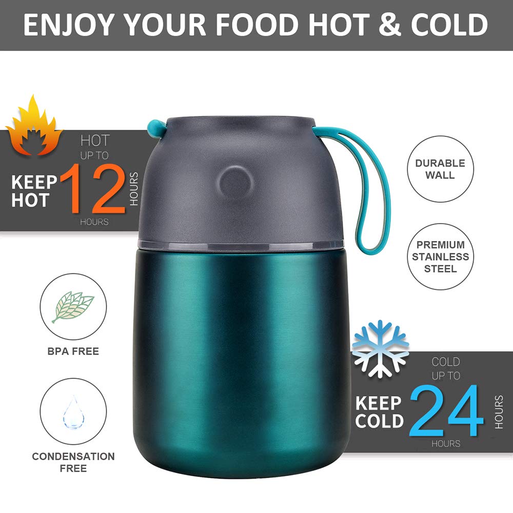 Itslife 17oz jar interior demonstrates triple-layer insulation for temperature retention