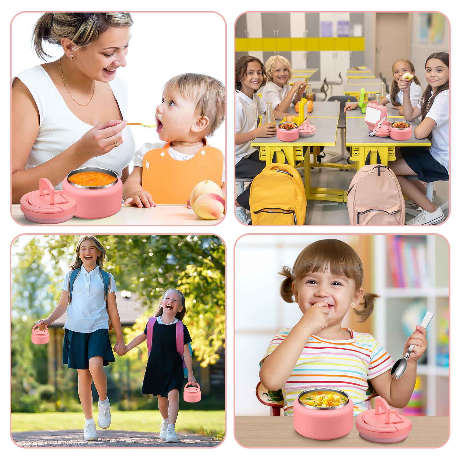 Itslife Kids Thermo in bag ready to enjoy hot or cold meals.