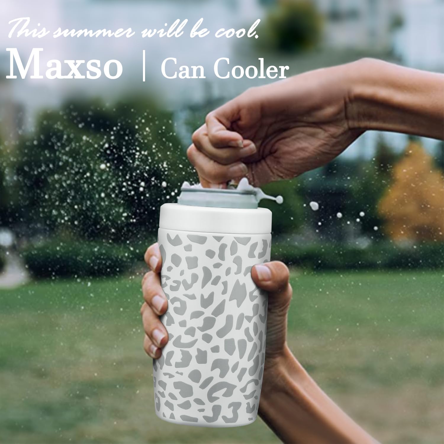 Itslife MAXSO white leopard packaging highlights gift ready presentation