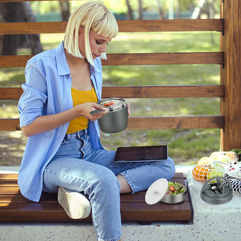 Itslife grey exterior matches office or school settings while staying practical.