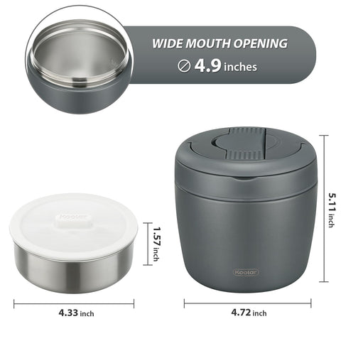Itslife non-slip silicone base keeps the jar stable on surfaces.