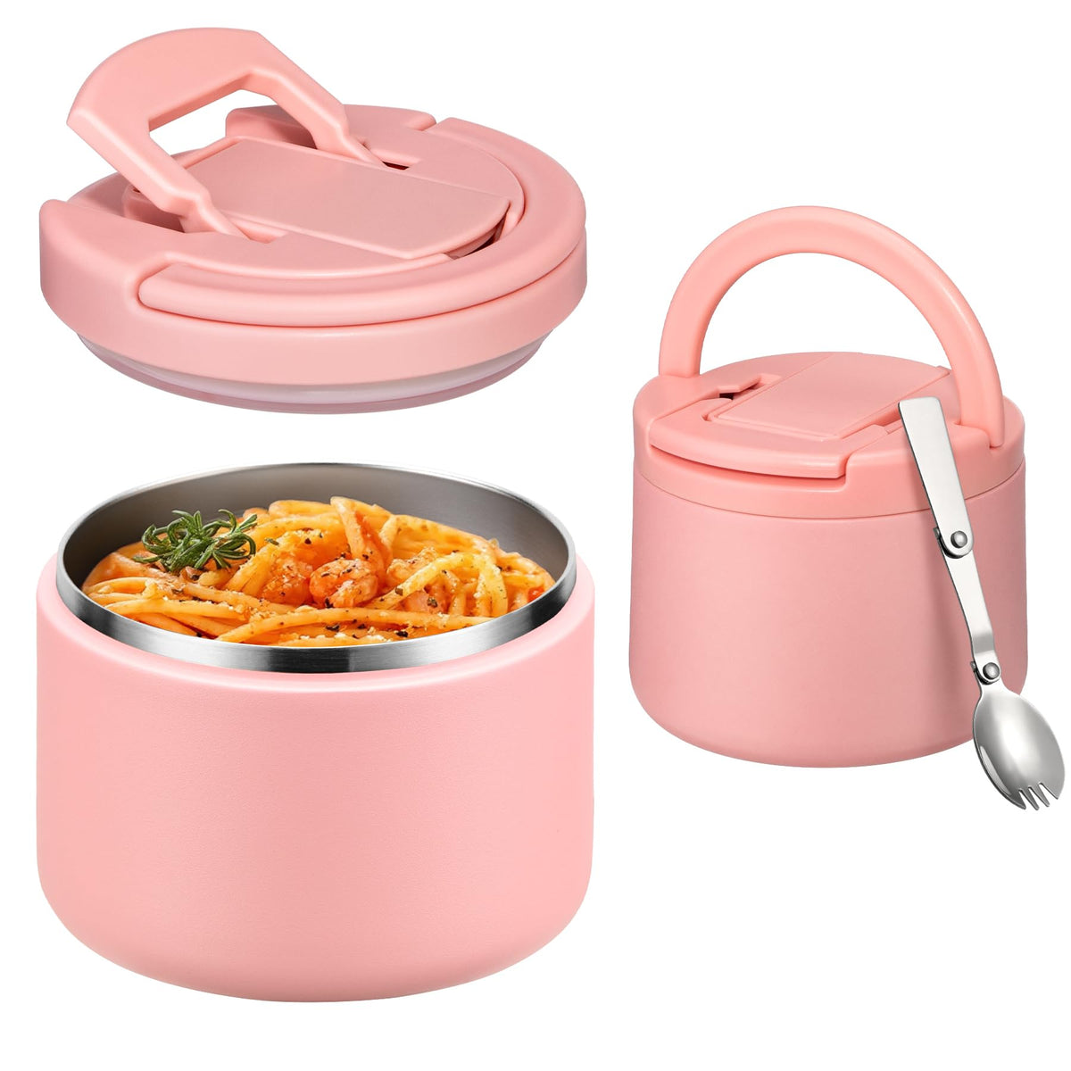 Itslife Soup Thermo buckle lid press-seal for quick, secure kid-friendly access.